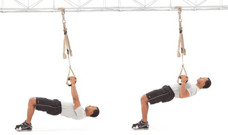 حرکت پارویی معکوس TRX